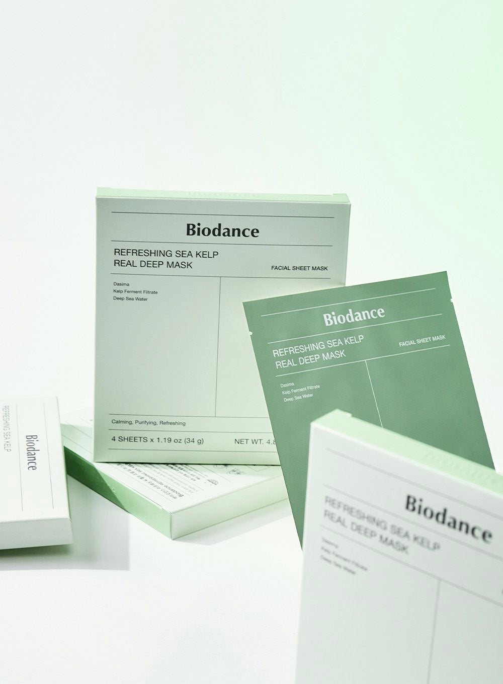 Mascarilla Facial Refreshing Sea Kelp Real Deep Mask BIODANCE