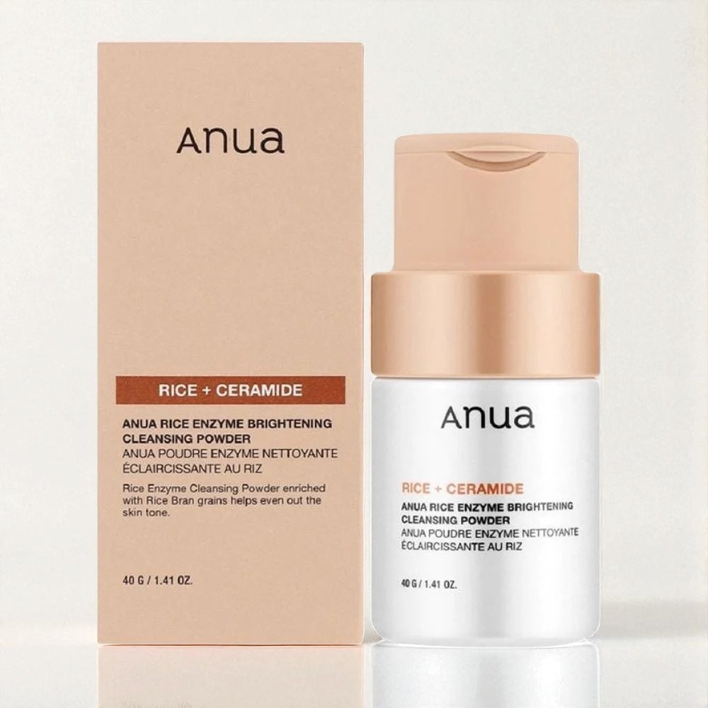 Rice Enzyme Brightening Cleansing Powder 40gr ANUA