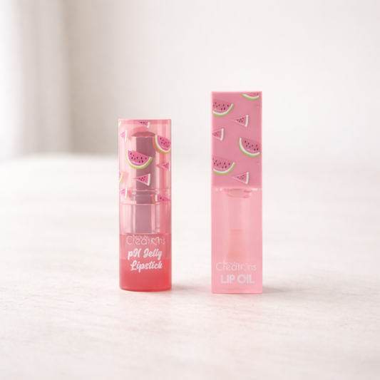 Sweet Drip Duo Watermelon Lip Oil & Ph Jelly Lipstick Beauty Creations