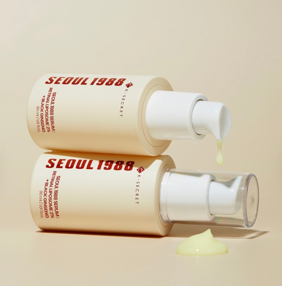 Serum Facial Retinal Liposome 2% + Black Ginseng 30ml Seoul 1988