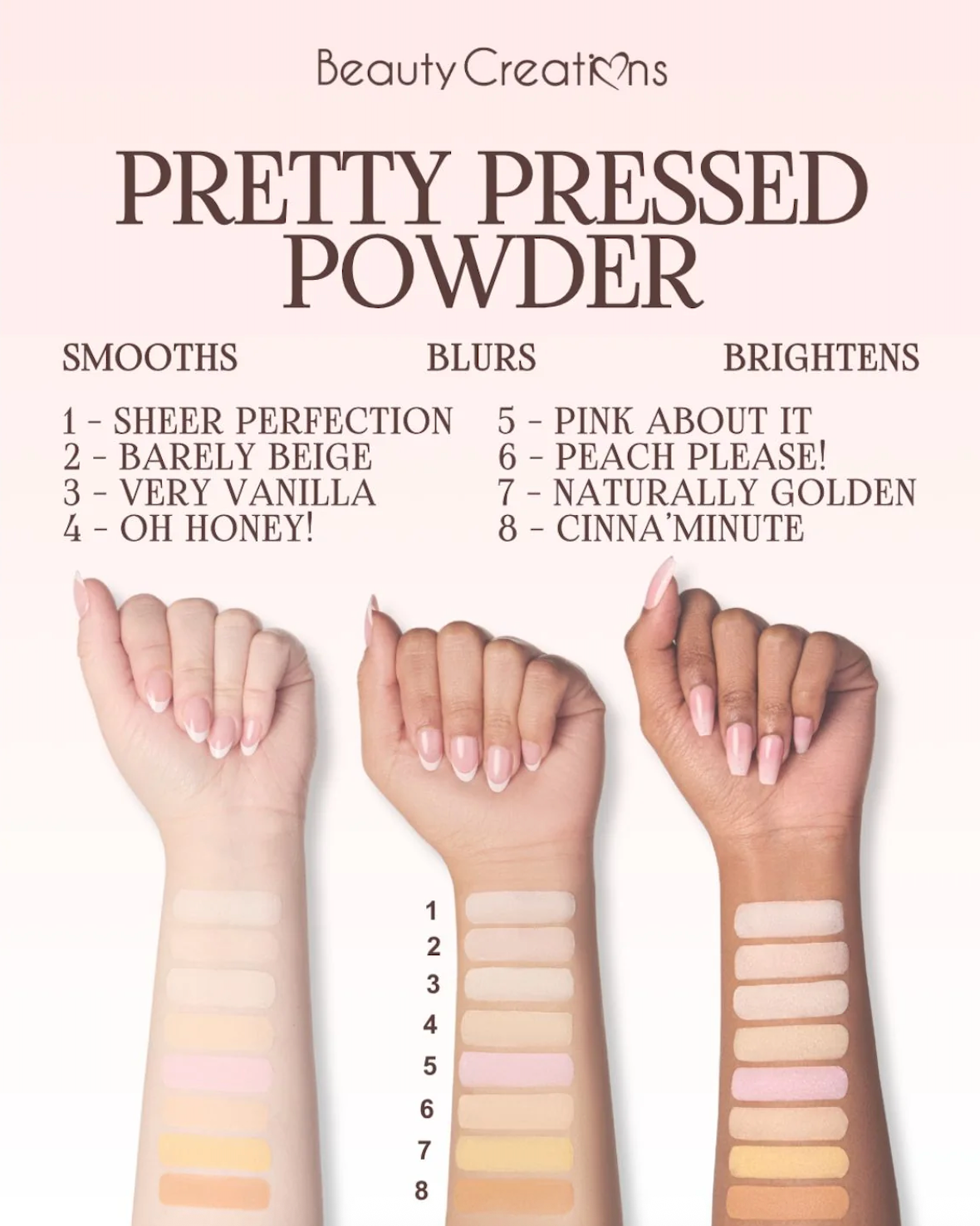 Polvo Translucido Compacto Flawless Beauty Creations