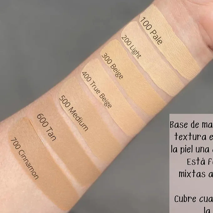 Base Matte Cover 12 horas Pink Up