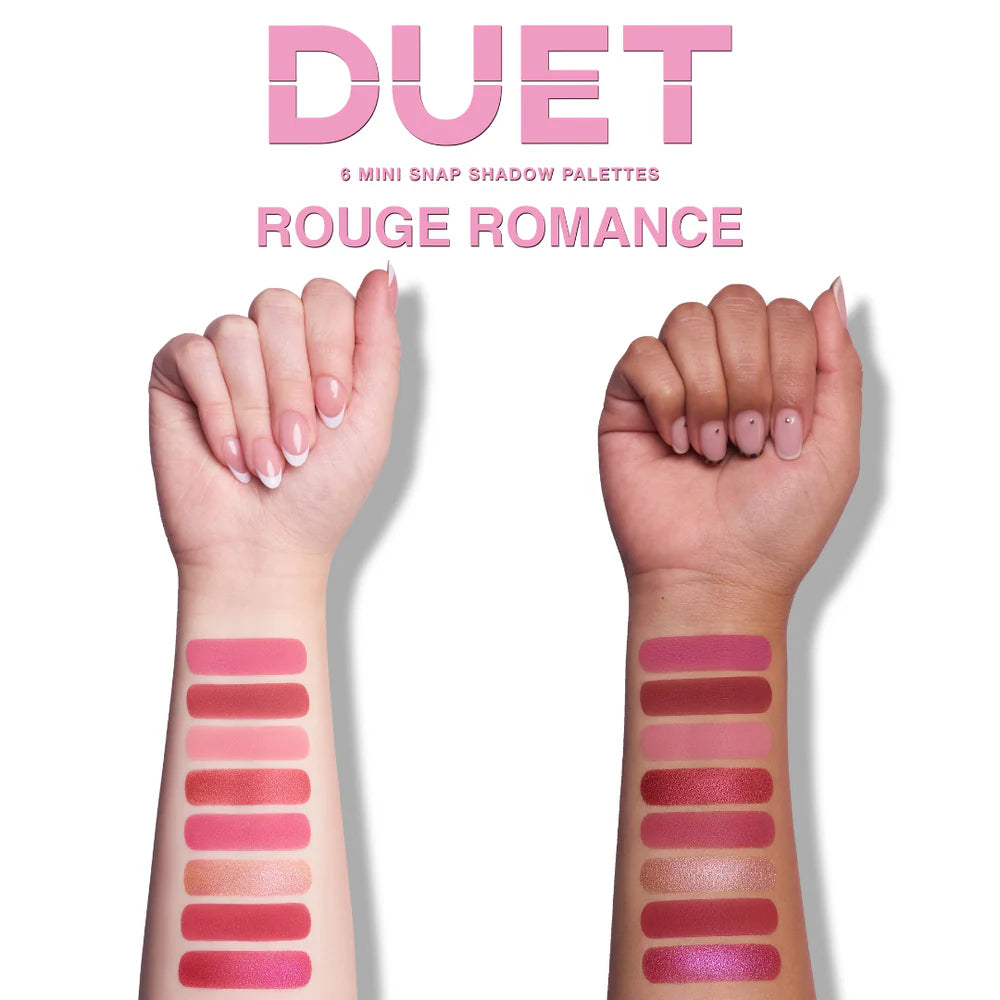Paleta de Sombra Duet Mini Snap - Rouge Romance Beauty Creations