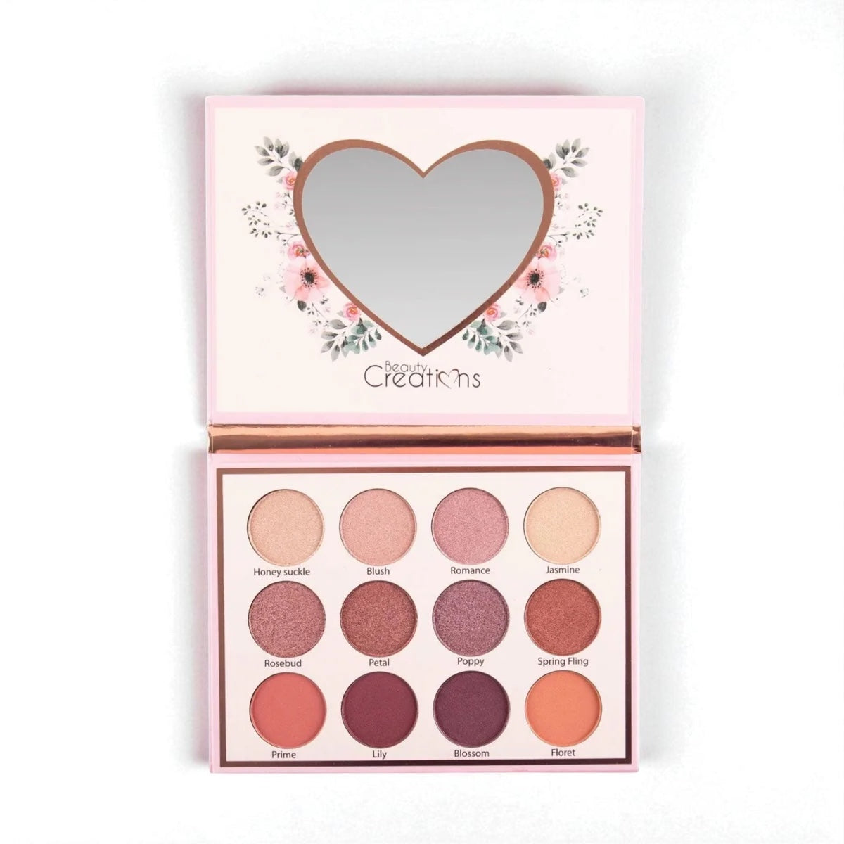 Paleta de Sombras Eye Bloom 12 tonos Beauty Creations