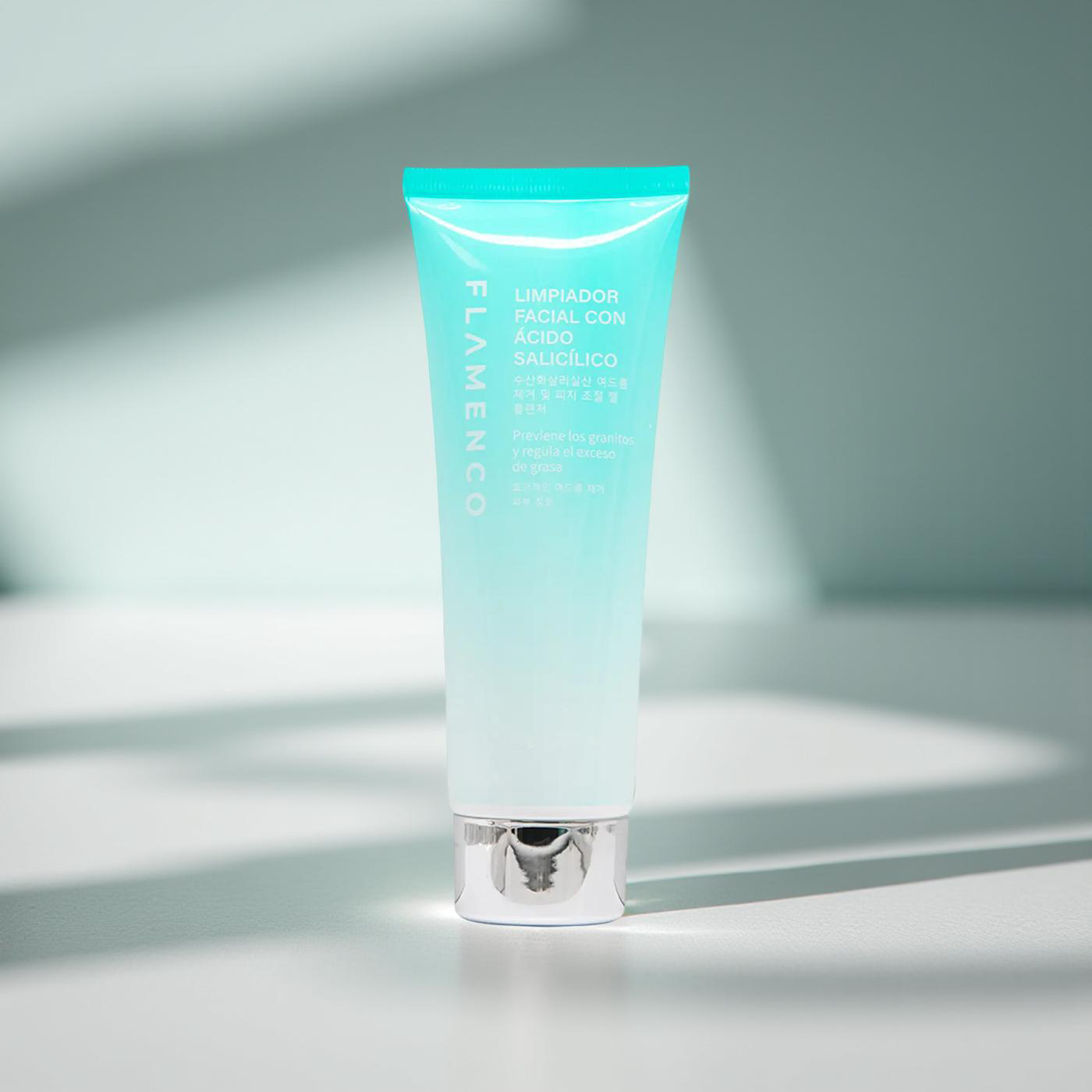 Jabón Facial Ácido Salicilico 120ml Flamenco