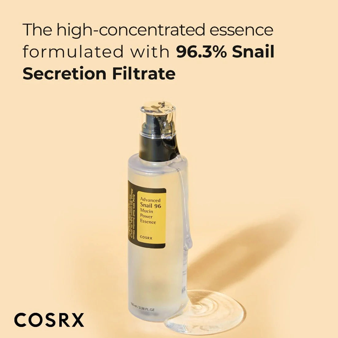 Esencia Hidratante ADVANCED SNAIL 96 MUCIN POWER 100ml COSRX