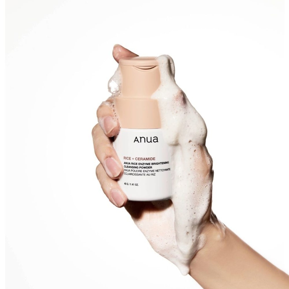 Rice Enzyme Brightening Cleansing Powder 40gr ANUA
