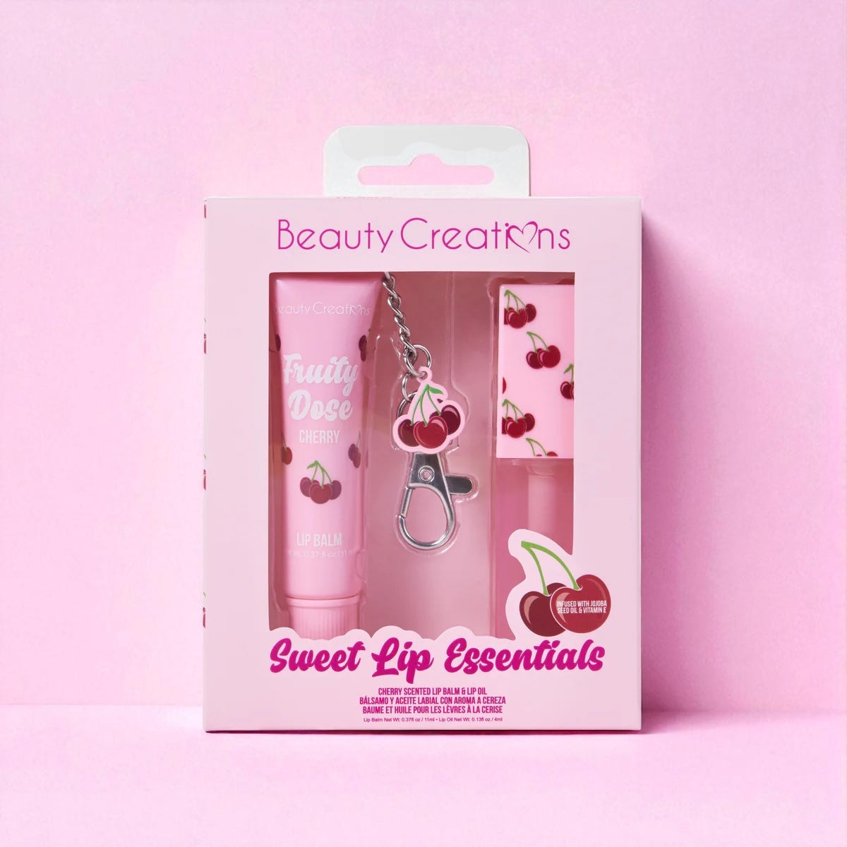 Lip Essentials Set Cherry Beauty Creations