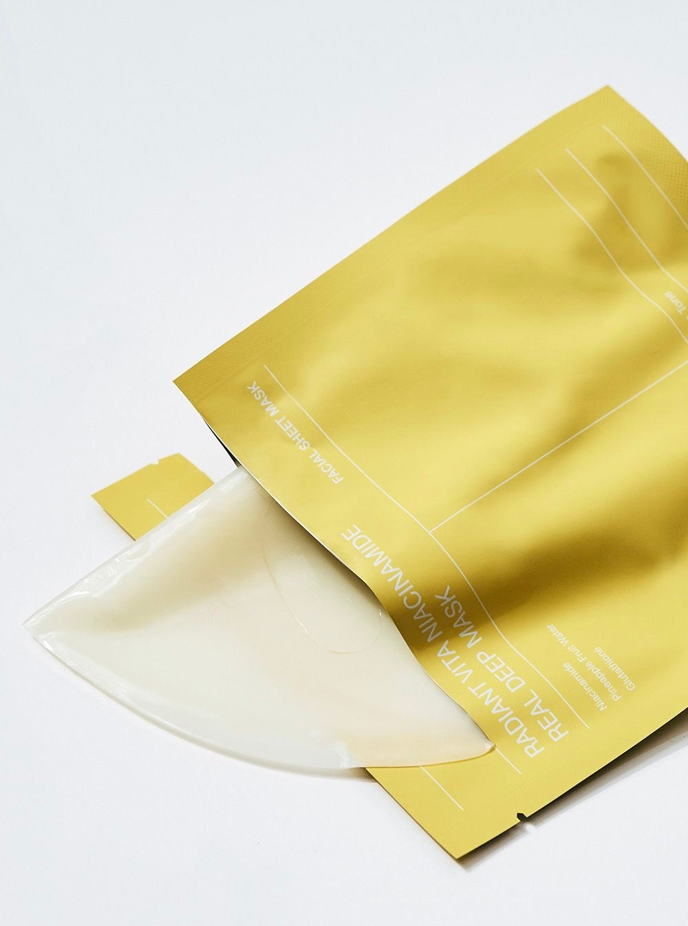 Mascarilla Facial Radiant Vita Niacinamide Real Deep Mask BIODANCE