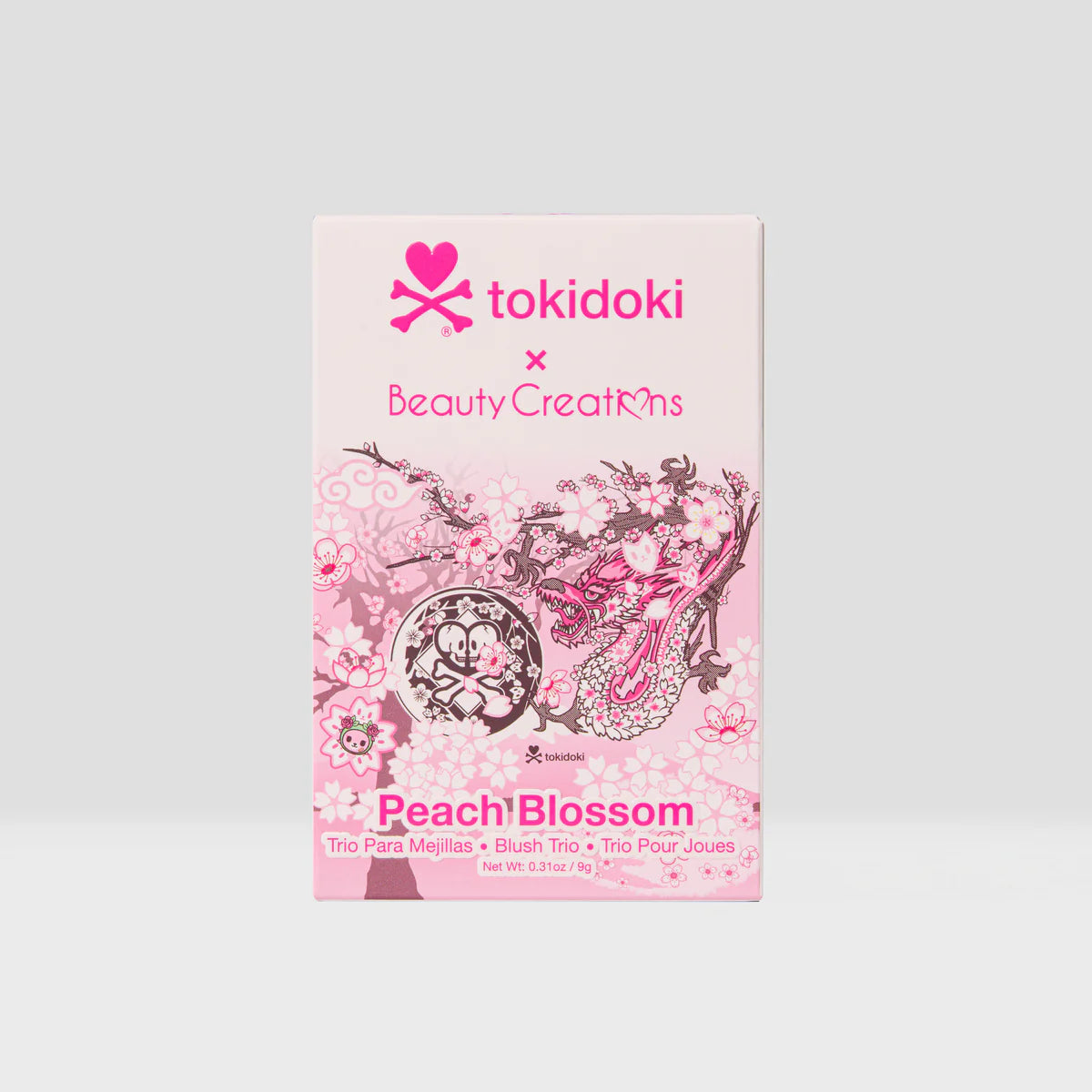 Trío de Rubores Peach Blossom Tokidoki x Beauty Creations