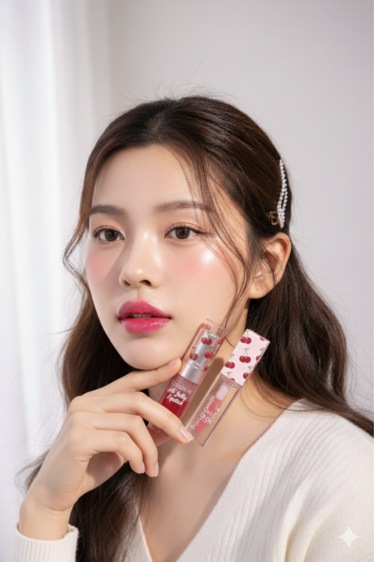 Sweet Drip Duo Cherry Lip Oil & Ph Jelly Lipstick Beauty Creations