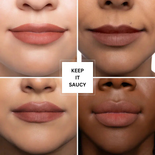 Set Lápiz Delineador de Labios de Madera Nude Beauty Creations