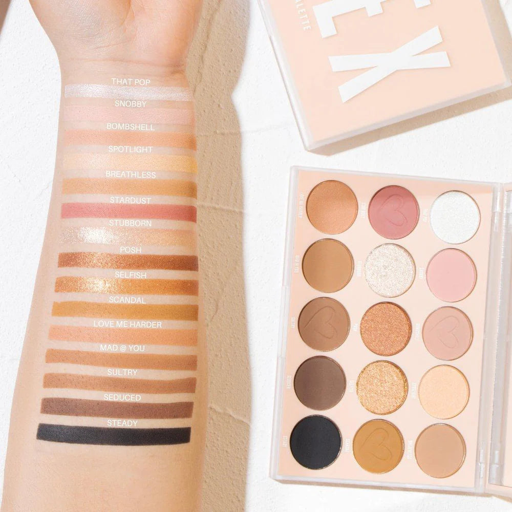 Paleta de Sombra Nude X 15 tonos Beauty Creations