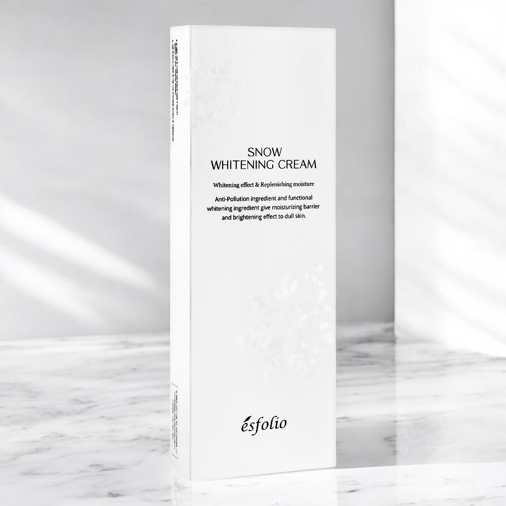 Crema Aclarante Snow Whitening Esfolio