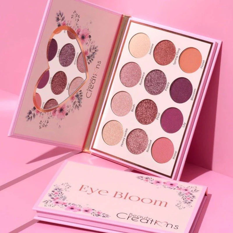 Paleta de Sombras Eye Bloom 12 tonos Beauty Creations