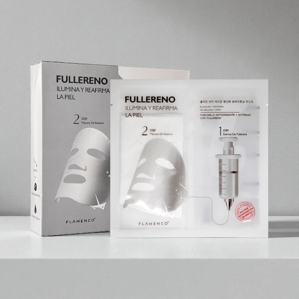 Mascarilla Facial Antioxidante Fullereno Flamenco