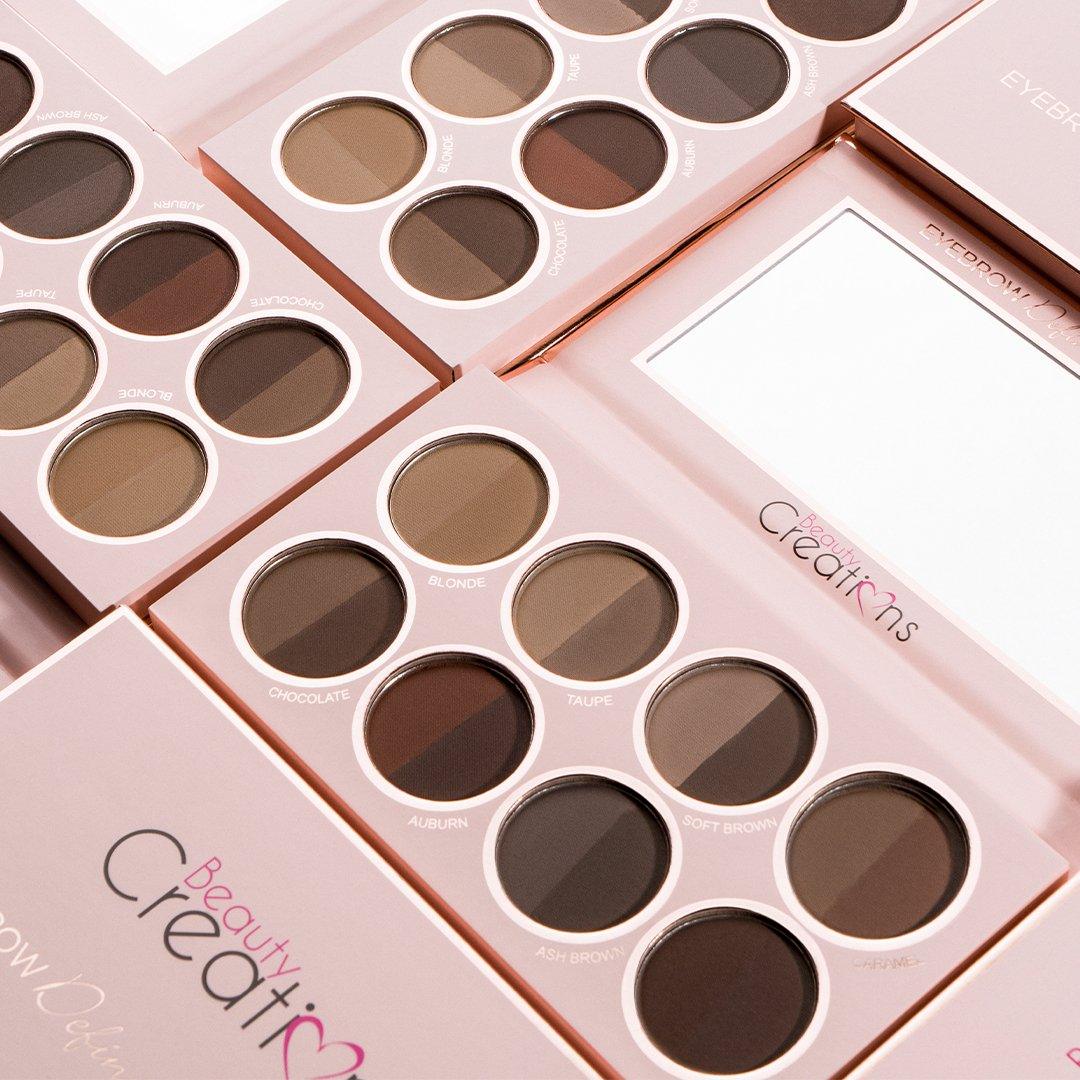 Paleta de Sombra para Cejas Eyebrow Definer Powder Book Beauty Creations