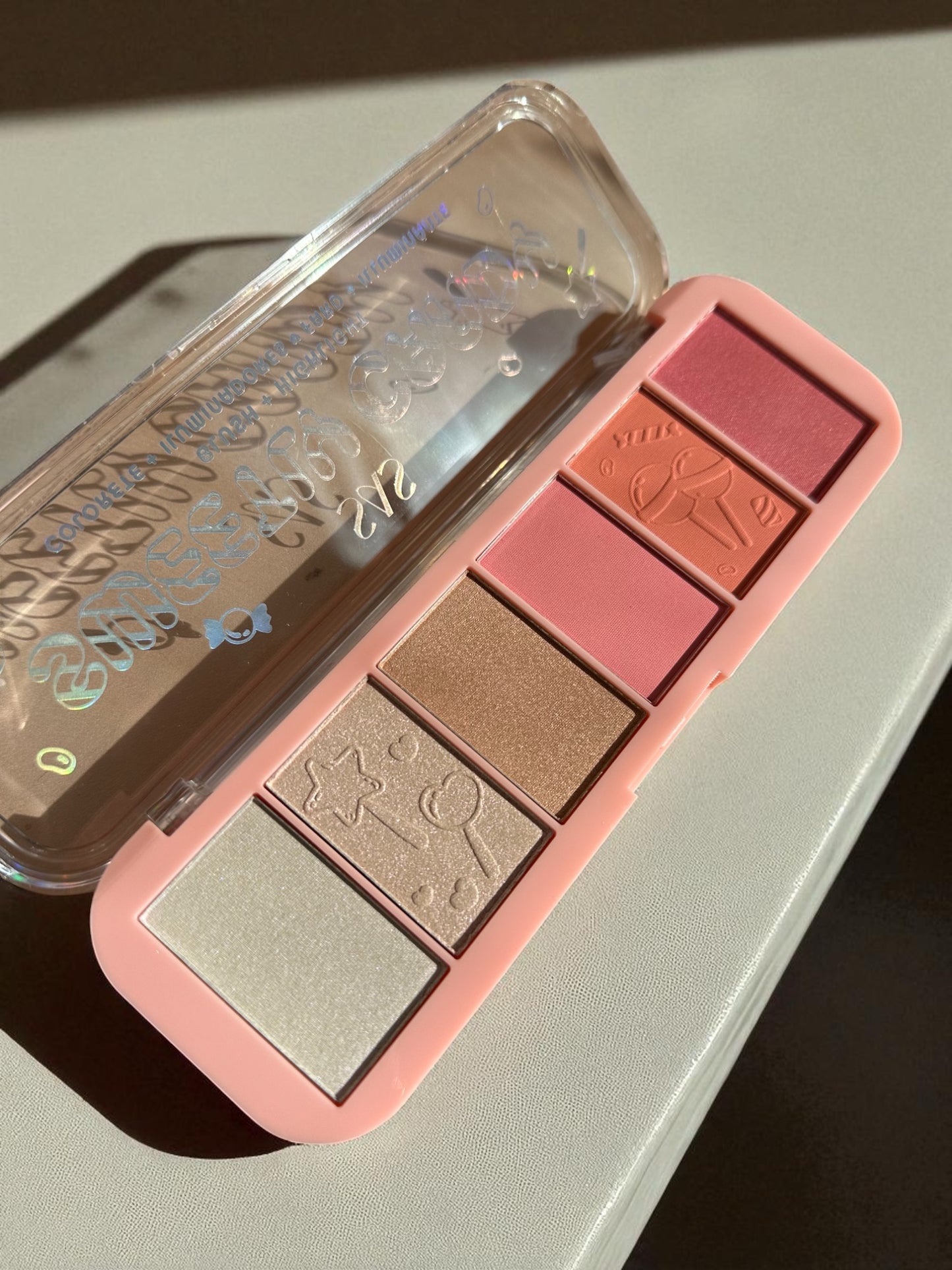 Paleta rubor e iluminador SAS