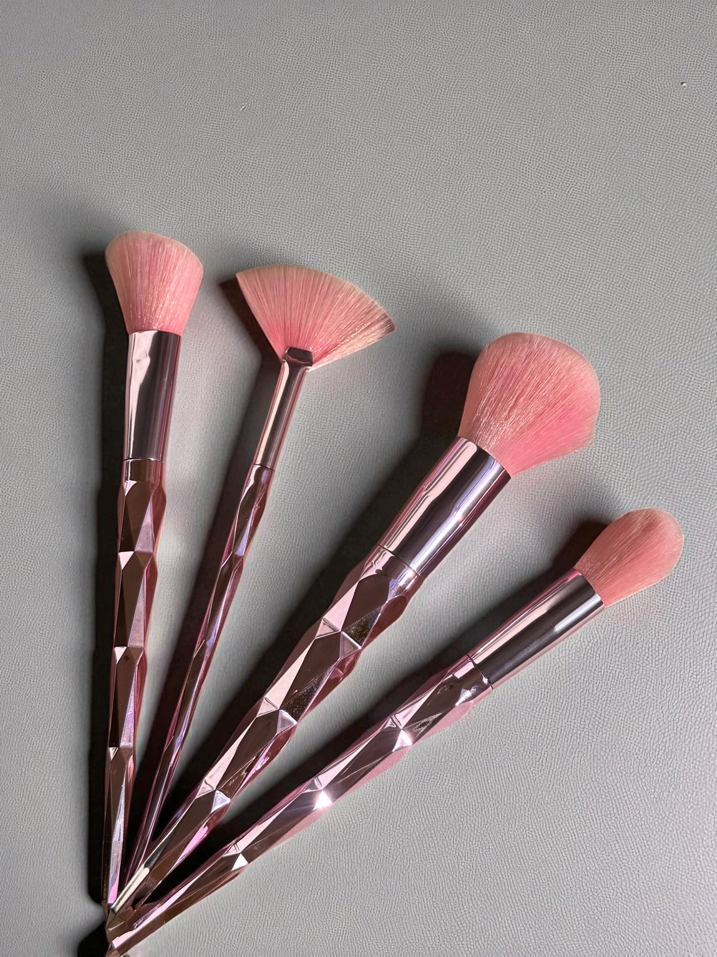 Kit Brochas de Rostro Rosada