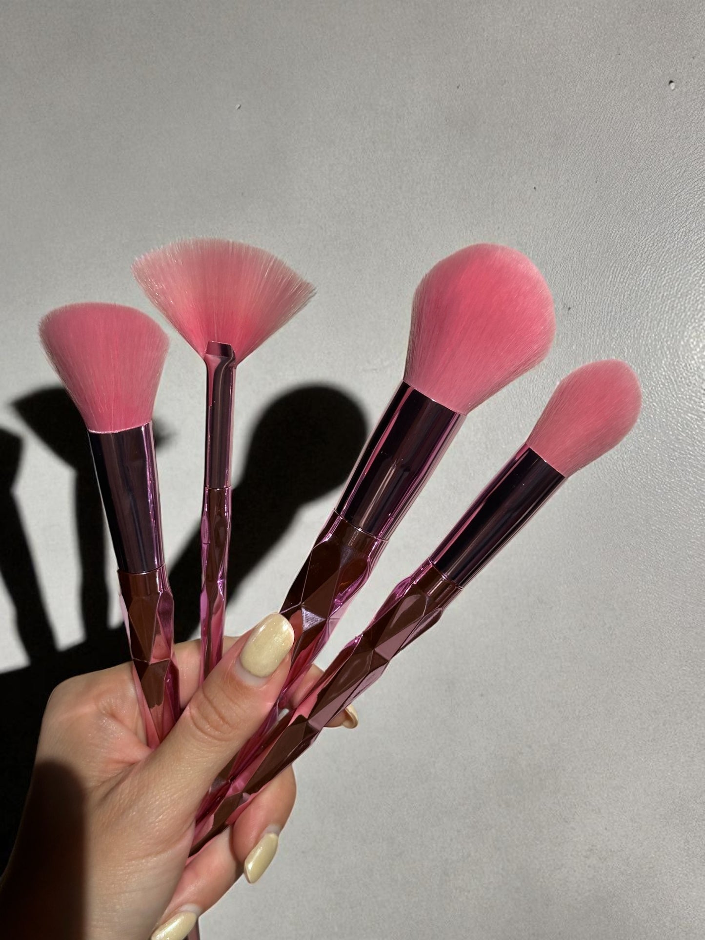 Kit Brochas de Rostro Rosada