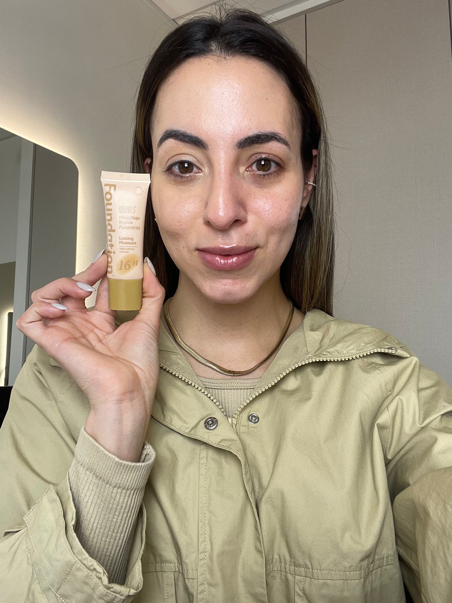 Base líquida USHAS – Foundation 16H Lasting Moisture
