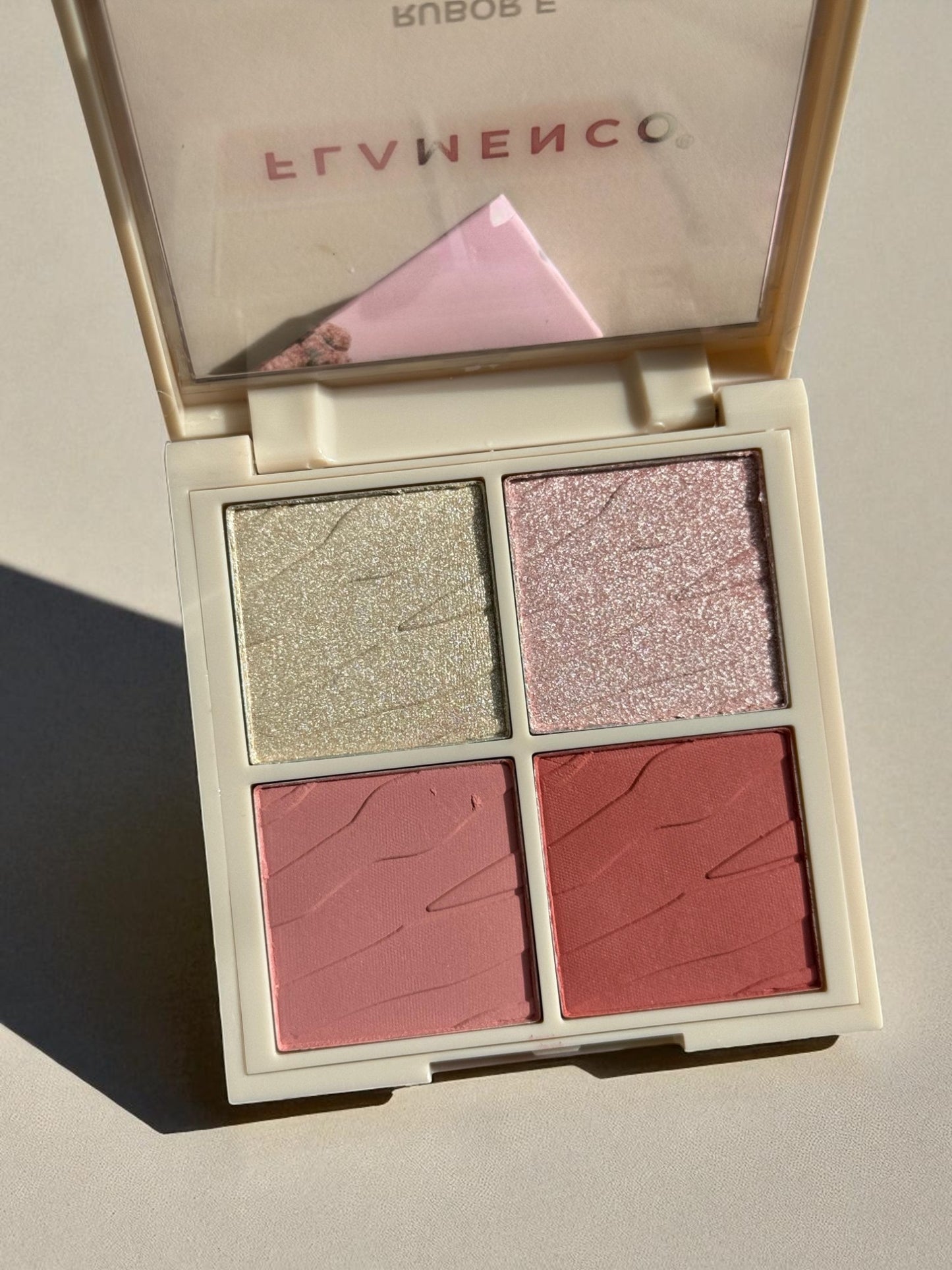 Kit de paleta de rubor e iluminador select Flamenco