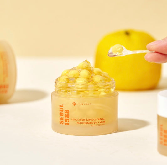 Crema Facial Capsule Cream Niacinamide 5% + Yuja 50ml Seoul 1988