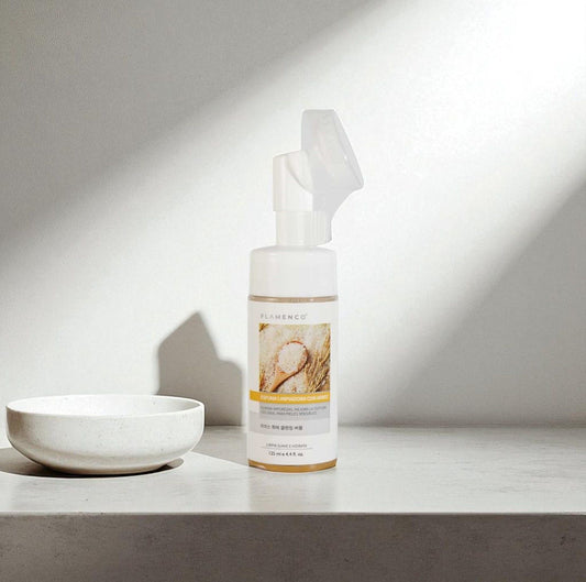 Espuma Facial Limpiador Extracto de Arroz 125ml Flamenco