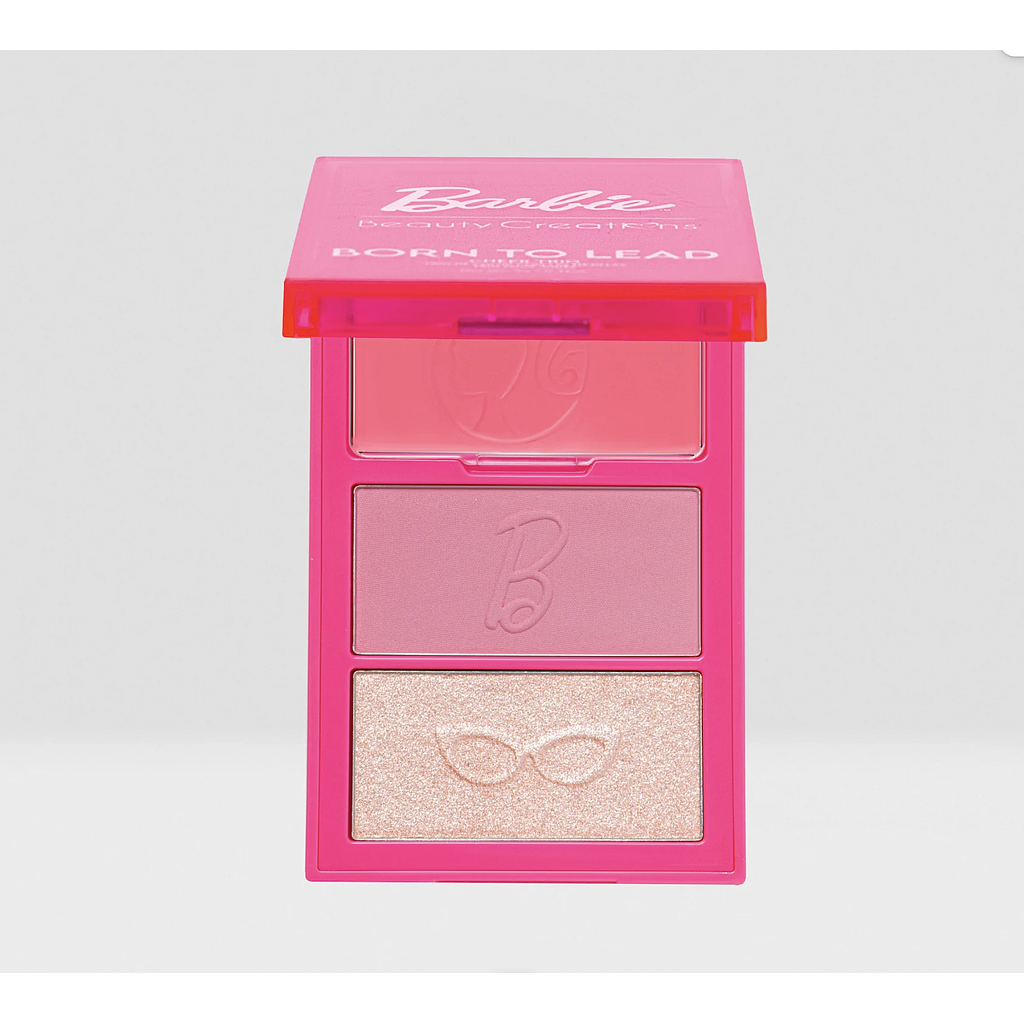 Paleta Rubor e iluminador BEAUTY CREATIONS X BARBIE