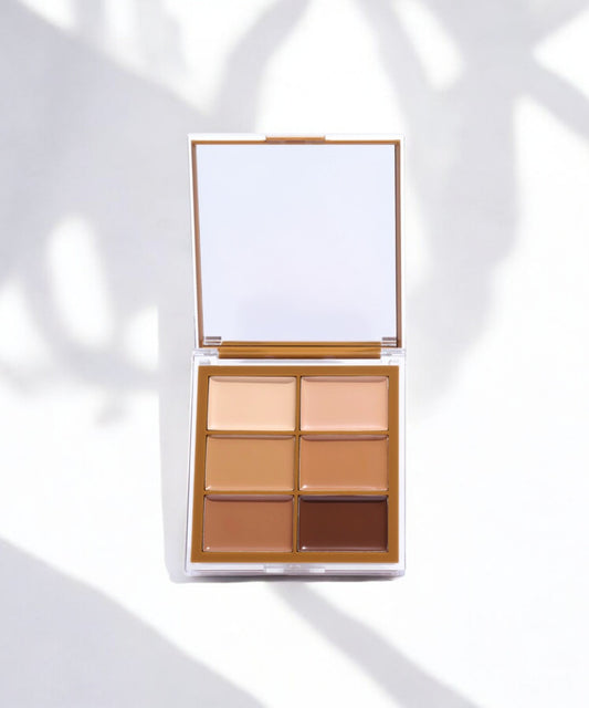 Paleta Corrector y contorno en crema Snatchural Set Bronze Palette + brocha Beauty Creations