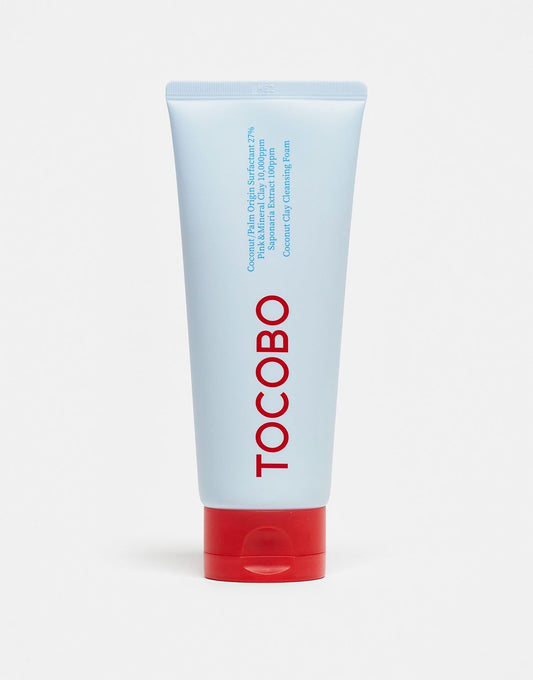 Jabón Facial Coconut Clay Cleansing Foam 150ml TOCOBO