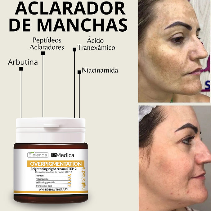 Crema antimanchas Noche Bielenda