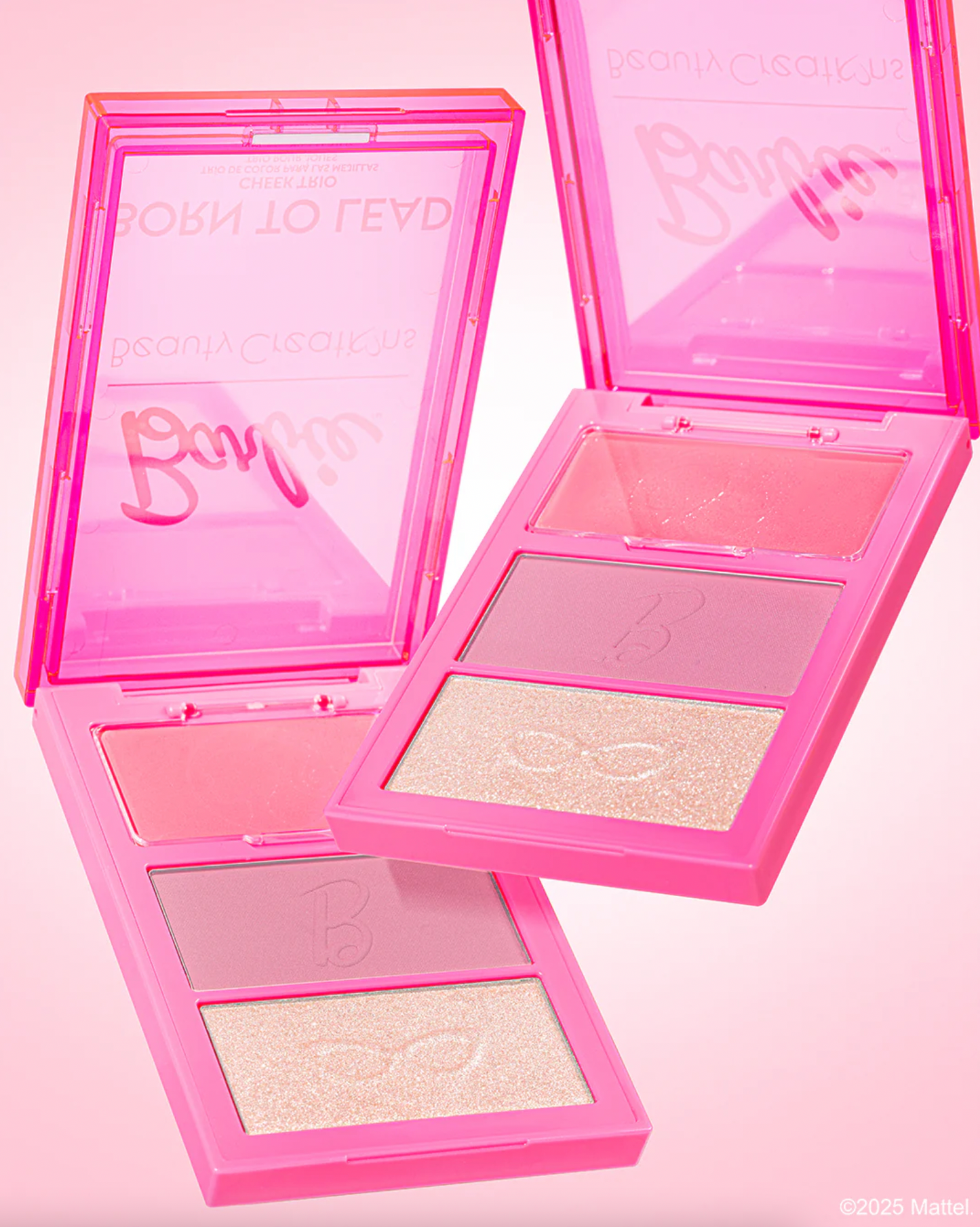 Paleta Rubor e iluminador BEAUTY CREATIONS X BARBIE