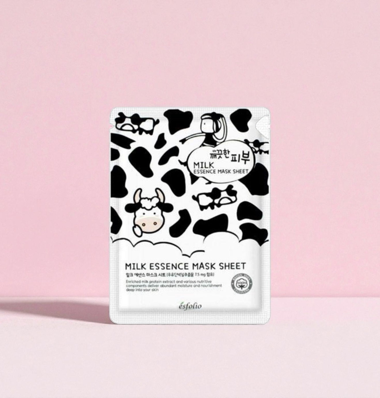 Mascarilla Facial Pure Skin Milk Essence Mask Sheet Esfolio