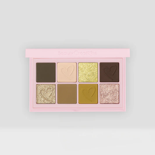 Paleta de Sombra Duet Mini Snap - Modern Greens Beauty Creations