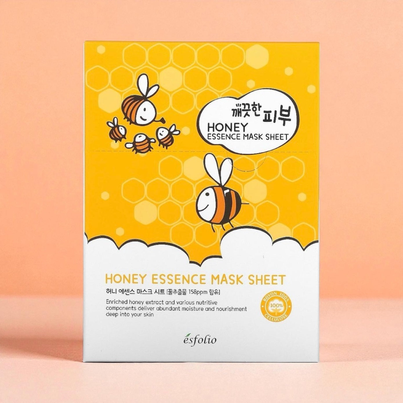 Mascarilla Facial Pure Skin Honey Essence Mask Sheet Esfolio