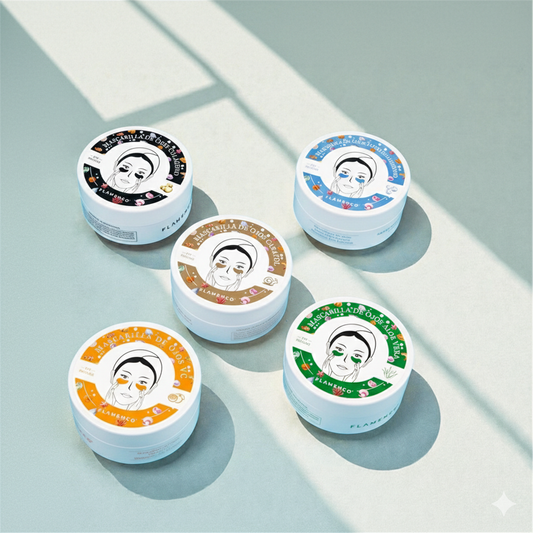 Parches para Ojeras de Hidrógel Flamenco