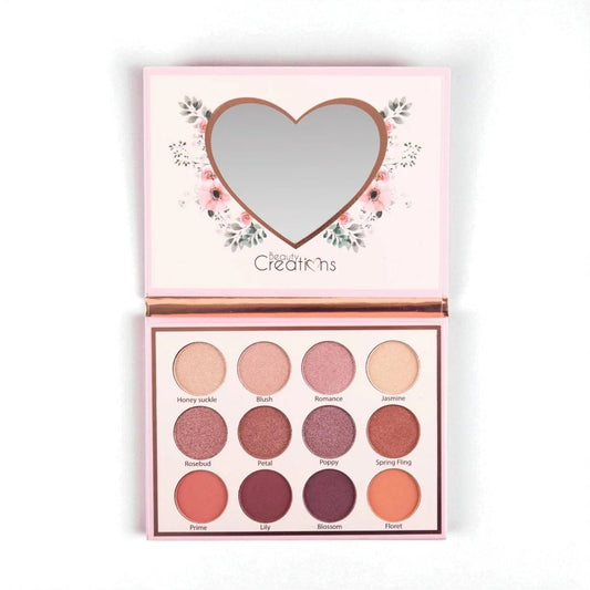 Paleta de Sombras Eye Bloom 12 tonos Beauty Creations