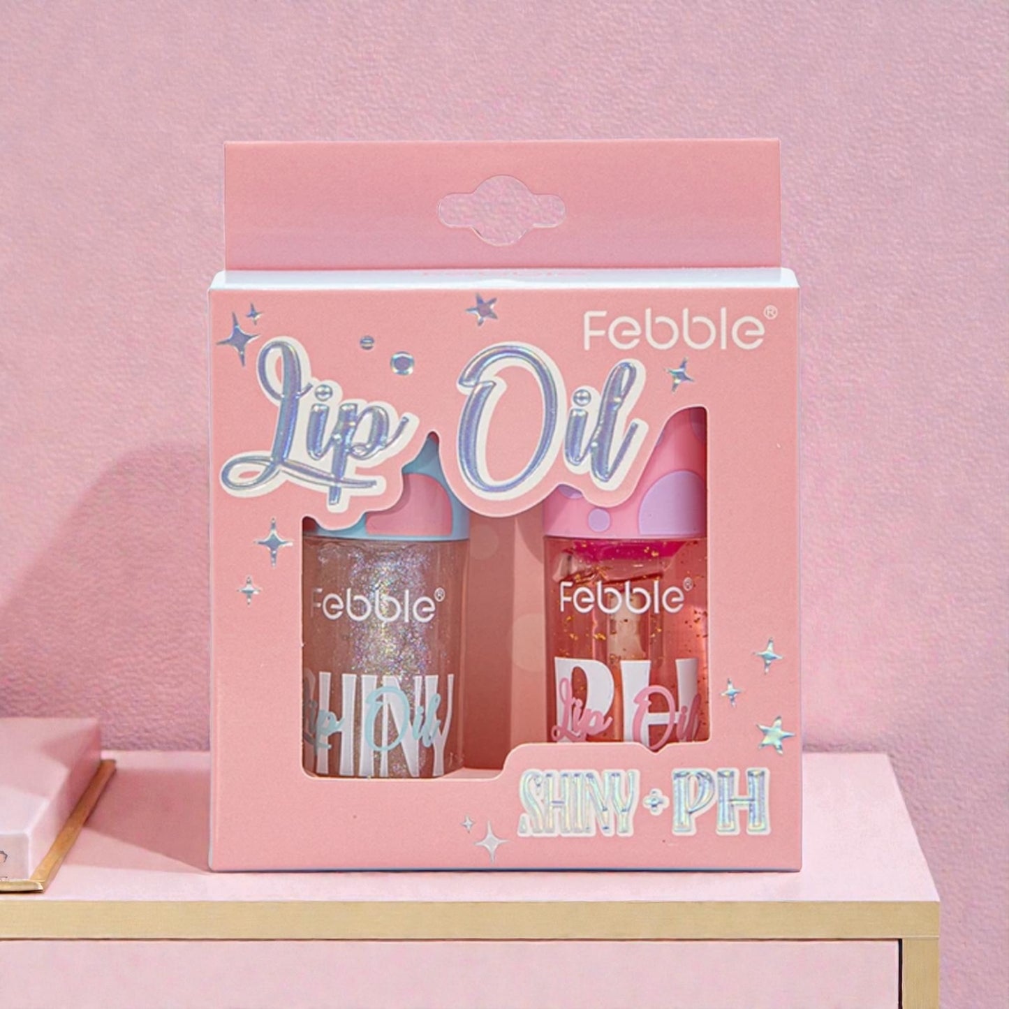 Lip Oil Set Shiny PH Febble
