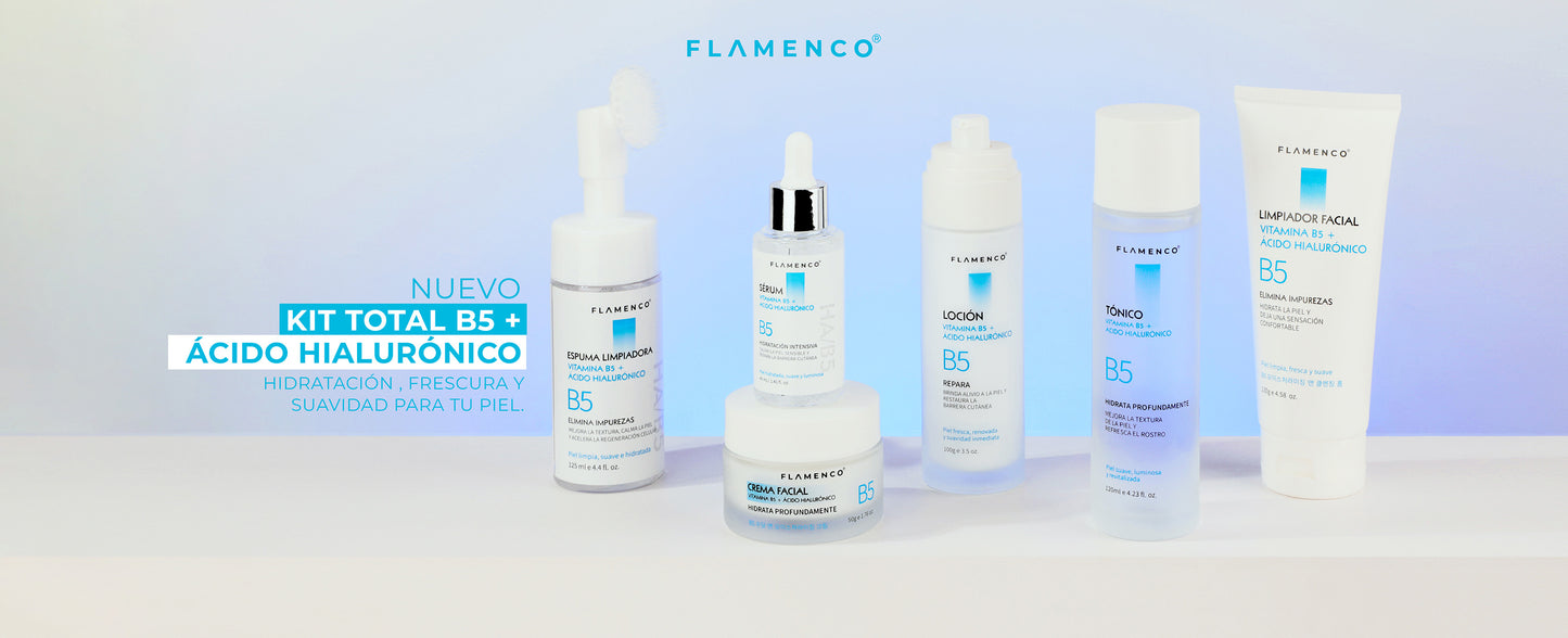 Linea completa Vitamina B5 Flamenco