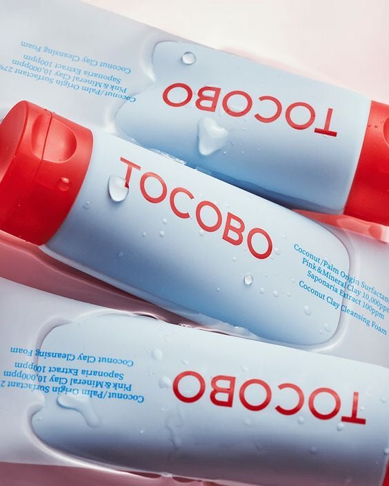 Jabón Facial Coconut Clay Cleansing Foam 150ml TOCOBO