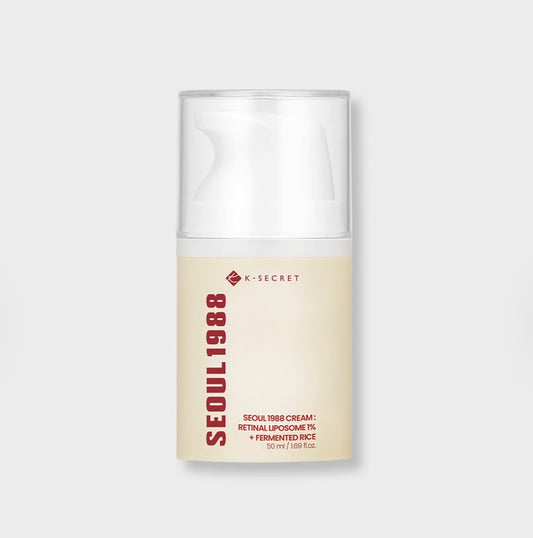 Crema Facial Retinal Liposome 1% + Fermented Rice 50ml Seoul 1988