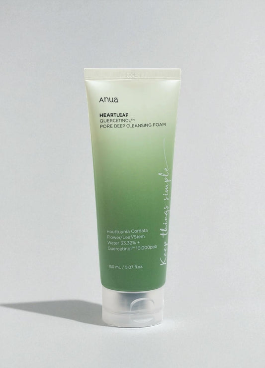 Jabón Facial Heartleaf Quercetinol Cleansing Foam 150ml ANUA