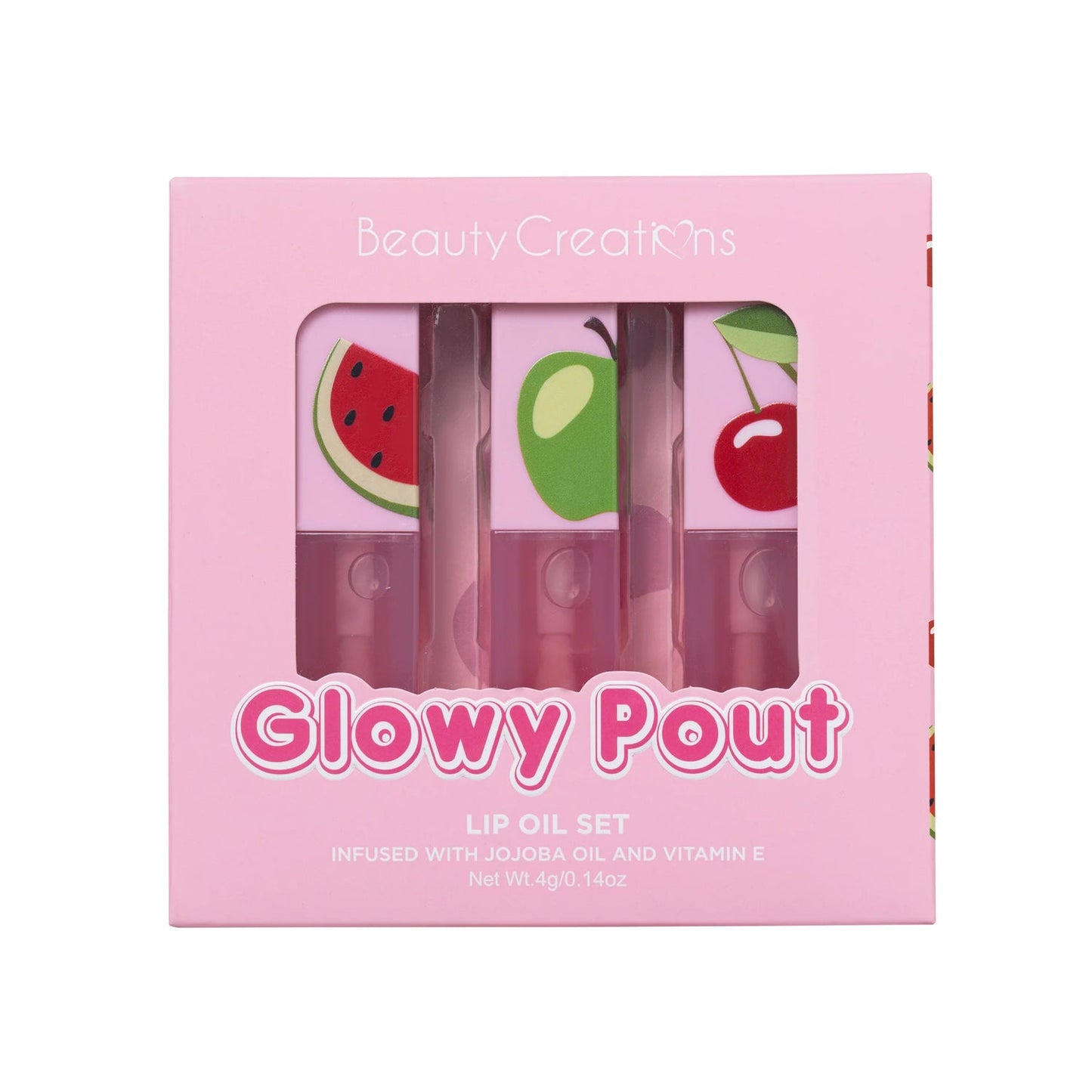 Lip Oil Set Glowy Plout Beauty Creations