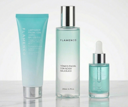 Rutina Express Ácido Salicilico Flamenco - 3 Productos