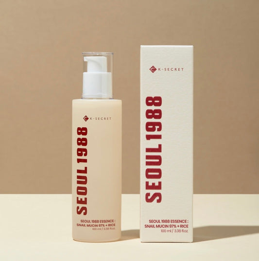 Essence Snail Mucin 97% + Rice 100ml Seoul 1988