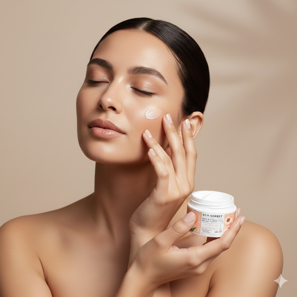 Peach Moisturising Nourishing Face Cream 50ml Bielenda