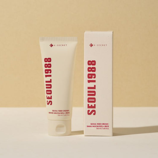 Crema Facial Snail Mucin 93% + Rice 100ml Seoul 1988