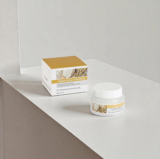 Crema Facial Extracto de Arroz 50gr Flamenco