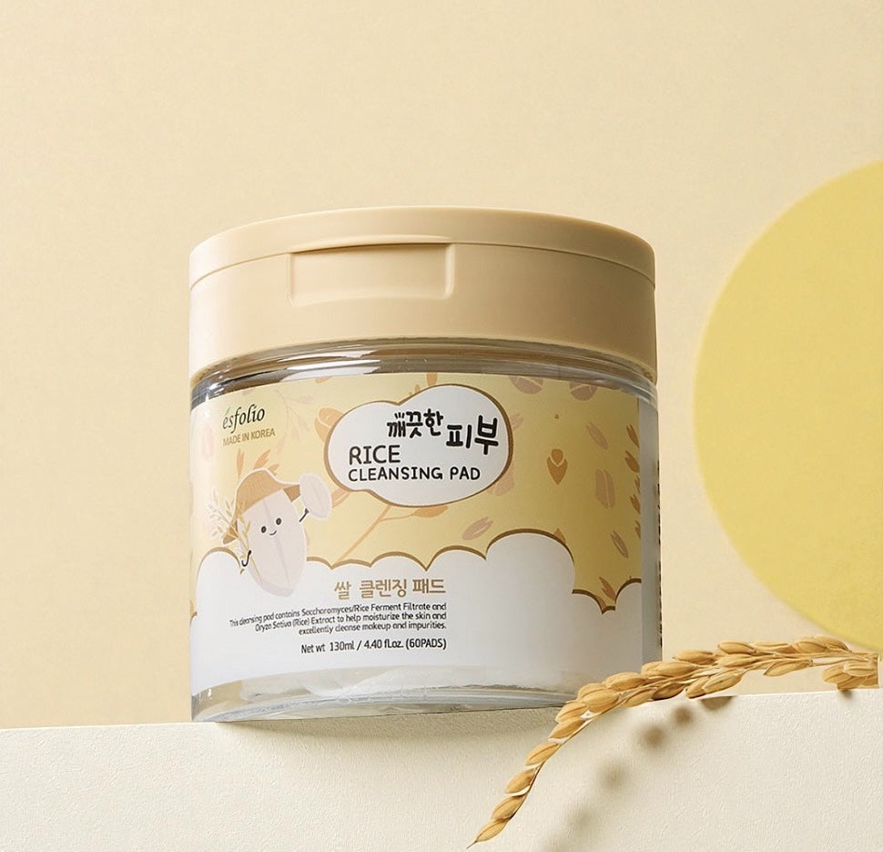 Pure Skin Rice Cleansing Pad Esfolio